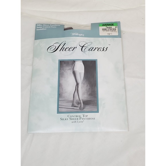 Worthington Accessories - Worthington Sheer Caress Pantyhose Taupe Avrg. Control Top Sandalfoot 20 Denier